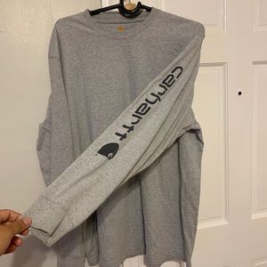 Carhartt long sleeve size XL grey preowned